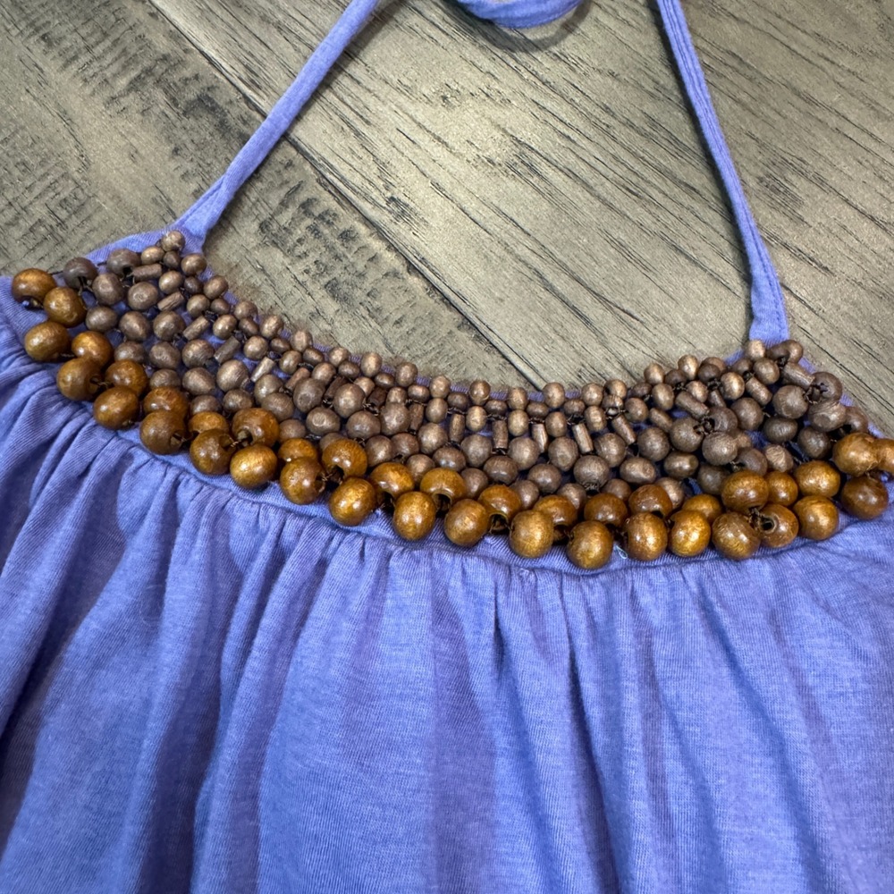 Y2K 2000s Victoria Secret Bra Top Halter Top Beaded Neckline Built In Bra Medium - Picture 2 of 11